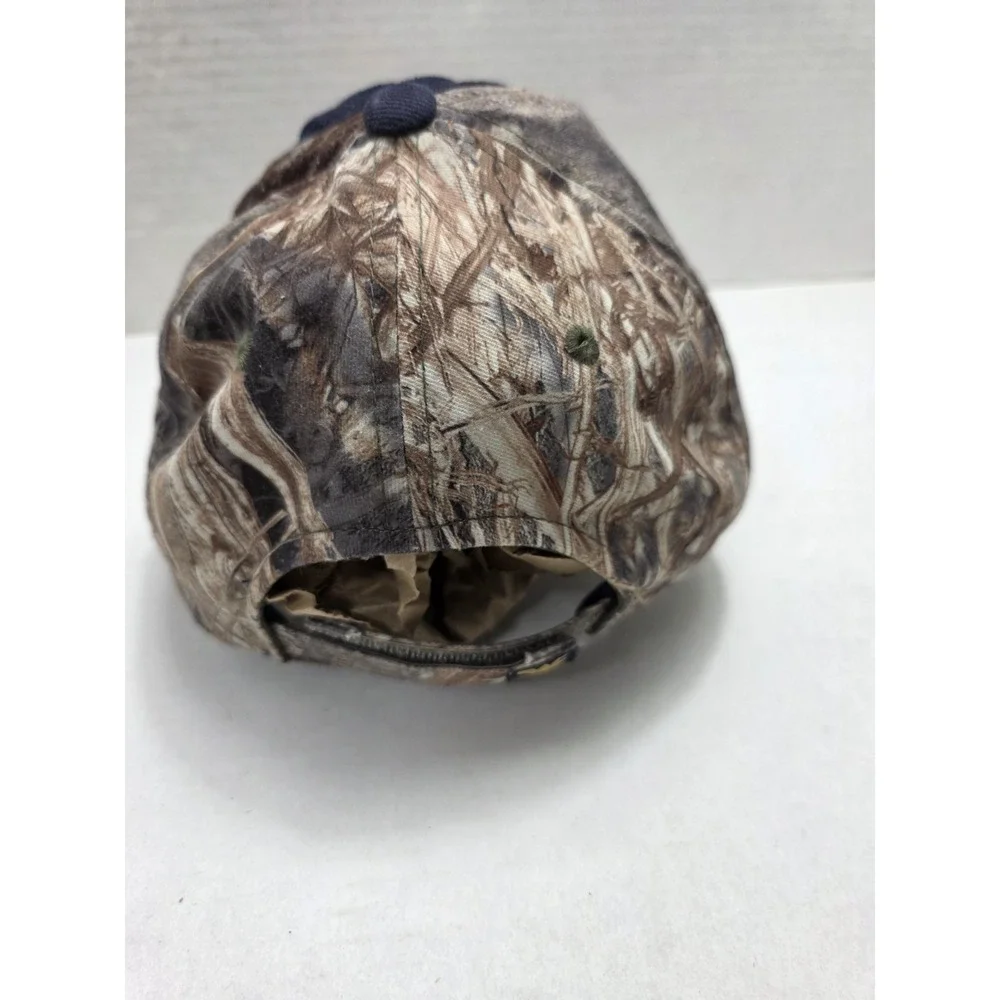 West Virginia WVU Mountaineers Camo Hat Cap Realtree Collegiate Adjustable